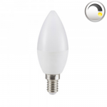 LED лампа  5.5W Свещ E14  Топло Бяла Светлина - Димируема