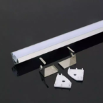 Алуминиев Ъглов Профил За LED Лента 2000x19x19mm SILVER