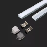 Алуминиев Профил За LED Лента 2000х15.55x5.9mm SILVER