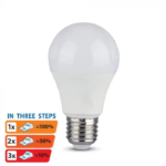 LED лампа 9W E27 3 Step Dimming