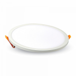 LED Луна 8W TRIMLESS Кръг Топло Бяла Светлина