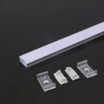Алуминиев Профил За LED Лента 2000х23,5x10mm Широк SILVER