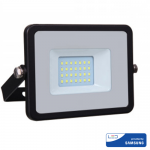 LED Прожектор 20W SAMSUNG Чип - 5 Години Гаранция  Студено Бяла Светлина