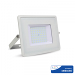LED Прожектор 50W SAMSUNG Чип - 5 Години Гаранция  Студено Бяла Светлина