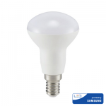 LED лампа 6W R50 SAMSUNG Чип - 5 Години Гаранция Топло Бяла Светлина