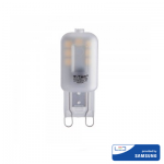 LED лампа 2.5W G9 SAMSUNG Чип - 5 Години Гаранция Студено Бяла Светлина