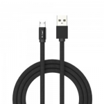 Кабел Micro USB 1m Черен - Ruby Серия