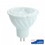 LED лампа 6W GU5.3 MR16 38° SAMSUNG – 5 Години Гаранция  Топло Бяла Светлина