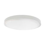 LED Плафониера Кръг IP44 бяла