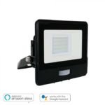 LED Прожектор 20W Сензор , Съвместим С Amazon Alexa & Google Home RGB+WW+CW