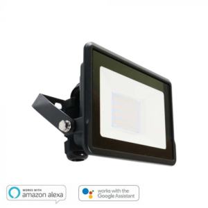 LED Прожектор_50W_Съвместим С _AMAZON ALEXA & GOOGLE HOME RGB+WW+CW