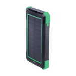 Външна Соларна Батерия 10000mAh Безжична Черна