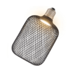 LED лампа 3.5W DECOR FLAT SQ100 Black E27 2700K Ledvance