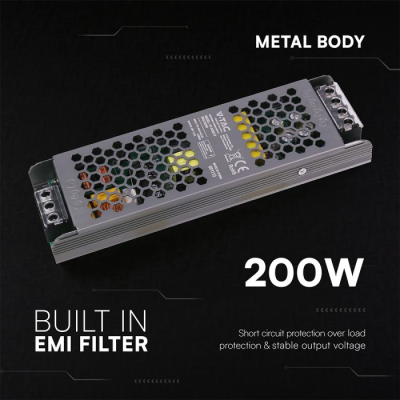 LED Захранване 200W 24VDC 8.25A _IP20