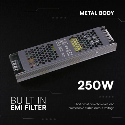LED Захранване 250W 12VDC 20.83A_IP20