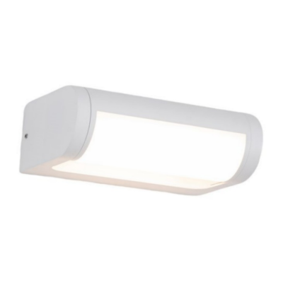 LED Аплик 10W Бял Топло Бяла Светлина IP65