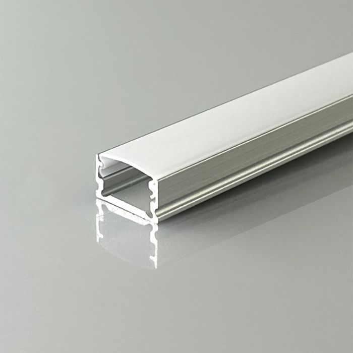 Алуминиев Профил За LED Лента 2000х13,2x7mm SILVER